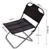 Camping Chair Folding Chairs Lawn Chairs Ultralight Outdoor Fishing Chair Aluminum Alloy Nylon Folding Small Size Chair Camping Hiking Chair Folding Chair Camp Chair Moon Chair view 2
