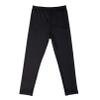 Fldy Kids Girls Athletic Leggings Gymnastics Ballet Dance Leggings Solid Stretchy Running Training Yoga Pants Tights Black 7-8 Years view 3