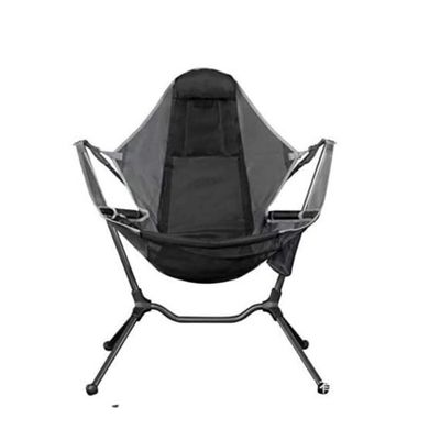Camping Chair Folding Chairs Lawn Chairs Outdoor Foldable Chair Garden Swing Chair Beach Chair with Pillow for Camping Fishing Ultralight Portable Chair Folding Chair Camp Chair Moon Chair