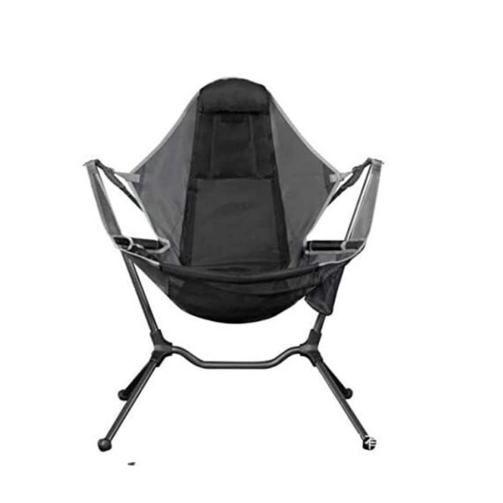 Camping Chair Folding Chairs Lawn Chairs Outdoor Foldable Chair Garden Swing Chair Beach Chair with Pillow for Camping Fishing Ultralight Portable Chair Folding Chair Camp Chair Moon Chair