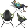 Camping Chair Folding Chairs Lawn Chairs Outdoor Foldable Chair Garden Swing Chair Beach Chair with Pillow for Camping Fishing Ultralight Portable Chair Folding Chair Camp Chair Moon Chair view 2