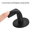 PATIKIL 2.3 Inch Rubber Golf Tee, 7 Pack Tall Training Driving Range Tee Stable Ball Holder for Outdoor Indoor Hitting Mat, Black view 4