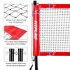 FITPLAY Outdoor Volleyball and Badminton Combo Set, Includes 4 Aluminum Badminton Rackets,3 Shuttlecocks, Anti-Sag Net and Height Adjust Poles, Volleyball, Air Pump, Boundary Line, and Carrying Bag view 3