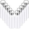 10 Pack 17oz Reusable Stainless Steel Water Bottle Bulk Double Wall Insulated Sports Water Bottle with Handle and Vacuum Seal Leakproof Lid for Sports Cyclists Hiking Gym Camping Gift(White,17 oz) view 1