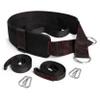 THEFITGUY Sled Pulling Belt, Adjustable Closure, 2 Straps & 4 Hooks - for Multidirectional Resistance Training, Strength and Agility view 1