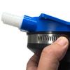 1/2 Inch Hose Manual Self-Priming Water Foot Pump for Sink - Galley Pump - Outdoor Van Washing - Wash Basin RV Toilet Yacht Bilge view 2
