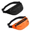 2 Packs Fanny Packs for Men and Women, Waterproof Sports Waist Pack Bag for Travel Hiking Running Hands-free view 1