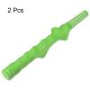 PATIKIL Golf Club Training Grip, 2 Pack Right Handed Teaching Practice Swing Non-Slip Auxiliary Aid Correction for Golf Trainer Beginner, Green view 3