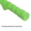 PATIKIL Golf Club Training Grip, 2 Pack Right Handed Teaching Practice Swing Non-Slip Auxiliary Aid Correction for Golf Trainer Beginner, Green view 4