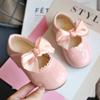 Boys Girls Leather Loafers Dress Shoes Infant Shoes Suitable for Crawling Wedding Dress Birthday Parties Any Occasion (Pink, 12-15Months) view 2