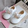 Boys Girls Leather Loafers Dress Shoes Infant Shoes Suitable for Crawling Wedding Dress Birthday Parties Any Occasion (White, 2.5-3Years) view 3