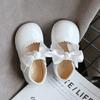 Boys Girls Leather Loafers Dress Shoes Infant Shoes Suitable for Crawling Wedding Dress Birthday Parties Any Occasion (White, 2.5-3Years) view 4