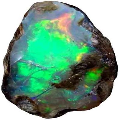02.30Cts. Jumbo Boulder Ethiopian Opal Natural Welo Fire Rough Specimen Gemstone Supply, Jewelry Making Gemstones, Loose Crystals, October Birthstone, Fire Play Opal, Handpicked Assorted