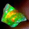 02.30Cts. Jumbo Boulder Ethiopian Opal Natural Welo Fire Rough Specimen Gemstone Supply, Jewelry Making Gemstones, Loose Crystals, October Birthstone, Fire Play Opal, Handpicked Assorted view 2