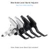 VANICE 2 Pcs Bike Brake Lever Barrel Adjuster M10 Screw, Aluminum Alloy 10mm Brake Lever Barrels Adjustable Parts for Mountain Bicycle, Road Bicycle, MTB(Silver) view 3