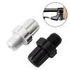 VANICE 2 Pcs Bike Brake Lever Barrel Adjuster M10 Screw, Aluminum Alloy 10mm Brake Lever Barrels Adjustable Parts for Mountain Bicycle, Road Bicycle, MTB(Silver) view 4