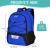 WOLT Soccer Backpack Soccer Bag with Ball Holder & Shoes Compartment, Sport Equipment Bags For Football, Basketball, Volleyball, Gym (Blue) view 2