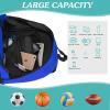 WOLT Soccer Backpack Soccer Bag with Ball Holder & Shoes Compartment, Sport Equipment Bags For Football, Basketball, Volleyball, Gym (Blue) view 4