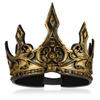 ABOOFAN Royal King Crown Adjustable Medieval King Crown Halloween Cosplay Costume Accessory Halloween Party Supply view 1