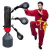 DYK&NX Wing Chun Dummy Kicking Pads for Martial Art, Wall Mounted Target Taekwondo Kick Pads, Training Karate Judo Practice, for Kickboxing Training Soft Object view 1