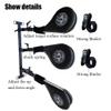 DYK&NX Wing Chun Dummy Kicking Pads for Martial Art, Wall Mounted Target Taekwondo Kick Pads, Training Karate Judo Practice, for Kickboxing Training Soft Object view 3