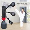 DYK&NX Wing Chun Dummy Kicking Pads for Martial Art, Wall Mounted Target Taekwondo Kick Pads, Training Karate Judo Practice, for Kickboxing Training Soft Object view 4