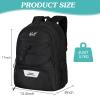 WOLT Soccer Backpack Soccer Bag with Ball Holder & Shoes Compartment, Sport Equipment Bags For Football, Basketball, Volleyball, Gym (Black) view 2