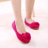 Infant Baby Girls First Shoes Children Bowknot Soft Prewalker Princess Shoes Headband Gifts for Kids Sneakers. (Hot Pink, 3-3.5Years) view 2