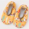 Toddler Baby Boys Girls Cartoon Swimming Water Shoes Kids Barefoot Aqua Socks Non-Slip Quick-Dry Lightweight Shoes. (Yellow, 2-3 Years) view 4