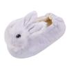 Kids Cartoon Slippers Soft Plush Cute Fuzzy Bedroom Indoor Warm Toddler Baby Boys Girls Non-Slip House Slip on Shoes. (Gray, 5-5.5Years) view 3