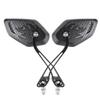 Bike Rearview Mirror Cycling Wide Range Back Reflector Adjustable Vision Mirror Black Adjustable Bike Handlebar Mirror Black 1 Pair, (AZ-P076-US1164525EKFUXTA) view 1