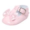 Infant Baby Girls Soft Sole Bowknot Princess Wedding Dress Shoes Toddler Newborn Light Baby Sneaker Shoes. (Pink, 12) view 4