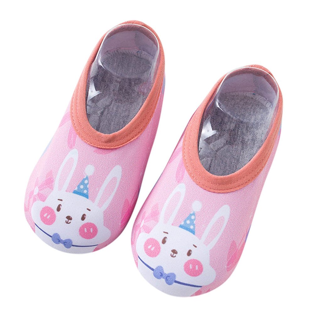 Cartoon Water Shoes for Kids Girls Boys Toddler Kids Swim Water Shoes Quick Dry Non-Slip Beach Outdoor Sports Shoes. (A-Pink, 18-24 Months)