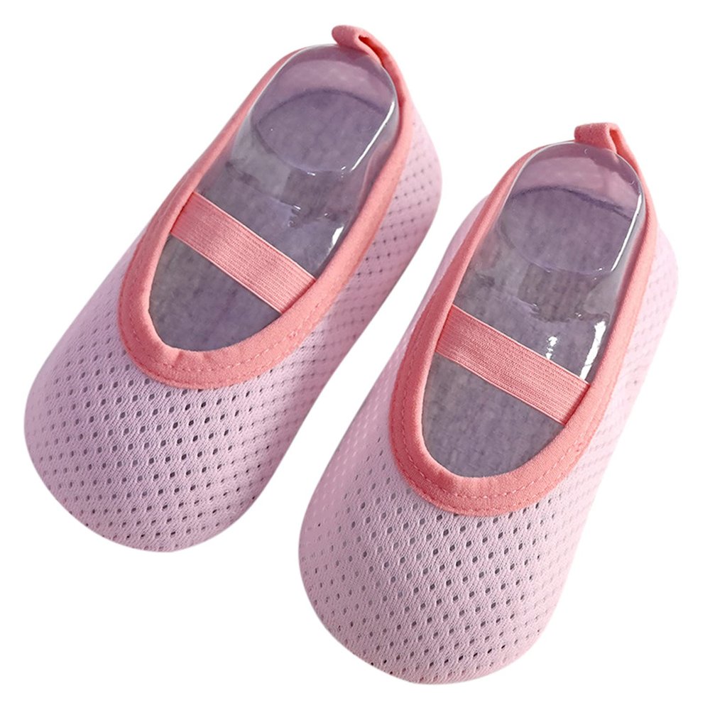Baby Kids Boys Girls Animal Cartoon Prints Cartoon The Floor Socks Toddlers Infant Barefoot Aqua Socks Non-Slip Shoes. (Pink, 3-4 Years)