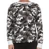 JMR Mens Thermal Shirt Long Sleeve - Heavyweight 100% Cotton Waffle Weave Top, Warm Breathable Base Layer or Standalone Cold Weather Essential (Grey Camo) view 1