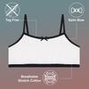 Buyless Fashion Girls Training Bra Cotton Cropped Cami Spaghetti Strap Brallete (10 Pack) - MT10-GA1-S Pinks view 4