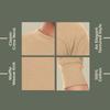 JMR Mens Thermal Shirt Long Sleeve - Heavyweight 100% Cotton Waffle Weave Top, Warm Breathable Base Layer or Standalone Cold Weather Essential (Khaki) view 4