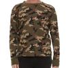 JMR Mens Thermal Shirt Long Sleeve - Heavyweight 100% Cotton Waffle Weave Top, Warm Breathable Base Layer or Standalone Cold Weather Essential (Green Camo) view 1