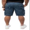 X RAY RAW Mens Belted Cargo Shorts Relaxed Fit Casual Tactical Knee Length Cargo Shorts for Men, Twill Tape - Majolica Blue, Size 38 view 2