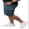 X RAY RAW Mens Belted Cargo Shorts Relaxed Fit Casual Tactical Knee Length Cargo Shorts for Men, Twill Tape - Majolica Blue, Size 38 view 4