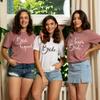 Bachelorette Party Shirts - Bridal Party Shirts - Bride/Bridesmaid Gifts - Bridal Party Gifts - Bride T Shirt - Bachelorette Party Tee - Bridesmaid Shirts view 3
