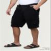 RAW X Mens Belted Cargo Shorts, Relaxed Fit Casual Knee Length Cargo Shorts for Men, Black, 42 view 4
