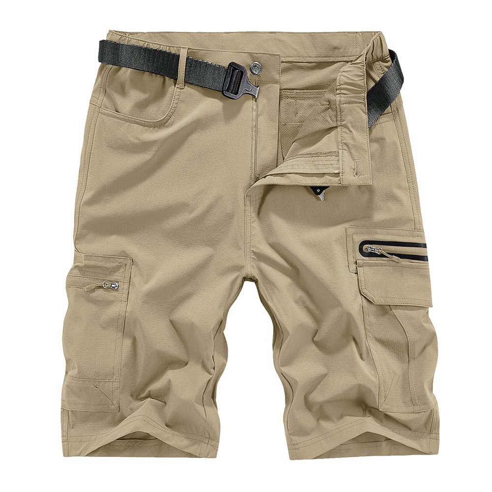 Cargo Shorts Mens Big Boys Quick Drying Sports Outdoors Camping UPF Sun Protection Utility Surf Short Multi Pockets Shorts