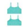 Buyless Fashion Girls Training Bra Cotton Cropped Cami Spaghetti Strap Brallete (10 Pack) - MT10-GA2-S view 4