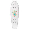 PlayWheels 21" Chalkboard Skateboard & Helmet Combo  Customizable Design with Included Chalk, Durable 9-Ply Maple Deck, Smooth Ride with Polyurethane Wheels, Perfect for Kids, Includes Safety Helmet view 3