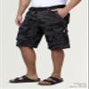 X RAY RAW X Mens Belted Cargo Shorts, Relaxed Fit Casual Knee Length Cargo Shorts for Men, Charcoal Camo, 34 view 4