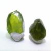 6.71 Gram 33.55 Ct 2 San Carlos Arizona Peridot Apple Olive Green Facet Rough view 3