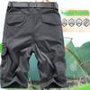 Quick Dry Shorts Casual Men's Exercise Fitness Elastic Workout Hiker Running Gym Utility Short Sports Outdoor Recreation Gear 191# Grey view 2
