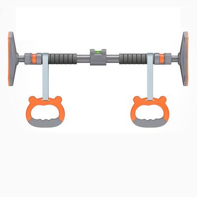 Chin Up Bar Portable Pull Up Bars, Door Corridor No Screw Horizontal Bar with Safety Lock, 70-155CM Adjustable Suspension Fitness Bar (Color : Pull Up Bar+Ring, Size : 113-155CM)