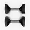 Peloton Dumbbells | Ergonomically Designed Pair of Cast Iron Weights With Urethane Coating and Nonslip Grip, Available in Set of Two - 10 lb view 2